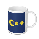 Bitcoin Eating Dollar and Euro Design Mug product